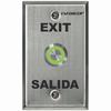 Show product details for SD-7275SGEX1Q Seco-Larm Vandal-Resistant Red/Green Illuminated Single-Gang Request-To-Exit Plate