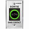 SD-927PKC-NFQ Seco-Larm "No Touch" Single-Gang Indoor Request-To-Exit Plate - French