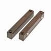 Show product details for SM-216Q/BR-10 Seco-Larm Surface Mount N.C. Magnetic Contact w/ Screw Terminals - Brown - Pack of 10