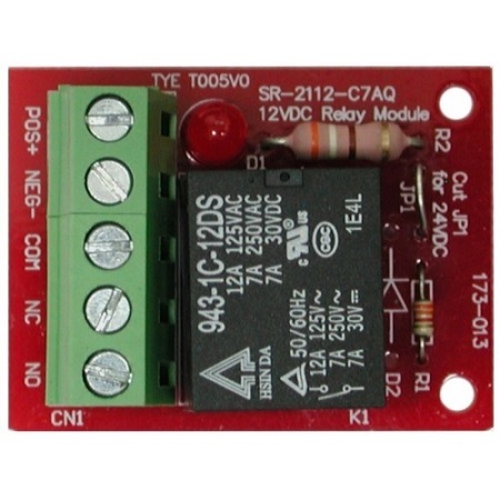 SR-2112-C7AQ/10 Seco-Larm Mini Relay Board Breakaway Package of 10 12/24 VDC - 10 Pack