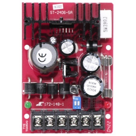 ST-2406-5AQ Seco-Larm Power Supply Charger 6/12/24VDC @ 4Amp Continuous 5Amp Peak