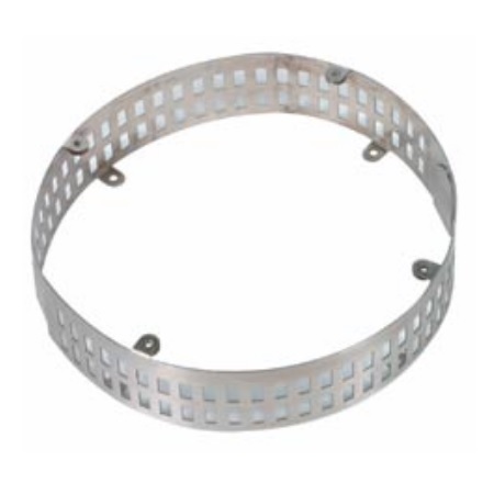 STI-8201-SS STI Smoke Detector Damage Stopper Spacer 1.2mm - Stainless Steel - 9" H x 9" W x 2" D