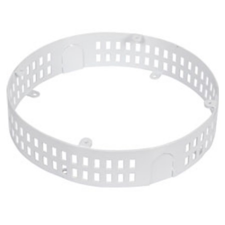 STI-8201-W STI Steel Smoke Detector Damage Stopper Spacer Coated 1.5mm - White - 9" H x 9" W x 2" D