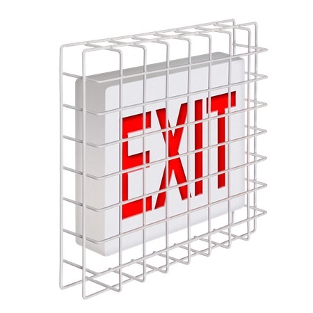 STI-9742 STI Exit Sign Damage Stopper Wall Mount - 16" H x 15.6" W x 3.3" D