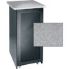 Show product details for S24D-PS Middle Atlantic Single Bay (24 Space) Outboard Rack with Square Top, Pepperstone Top