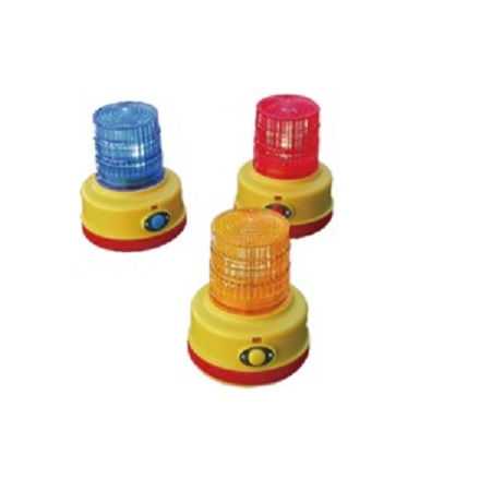 SAFETY-FLASH-2.0MB-BL Tane Alarm LED Electronic Flasher - Magnetic Base - Blue
