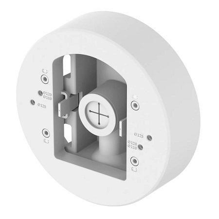 SBD-140PMW Hanwha Techwin Pole Mount Base - White