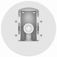 SBD-180PMW Hanwha Vision Pole Mount Base - White