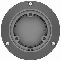 SBO-100B1 Hanwha Vision Bullet Camera Back Box - Dark Gray