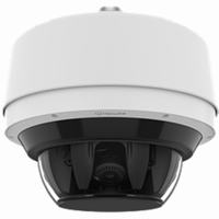 SBP-317HMWP Hanwha Vision Hanging Cap Adapter with Extra Storage Space - White