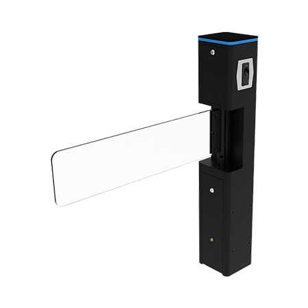 SBT2000S-B ZKTeco USA Single-lane Swing Barrier Turnstile - Black