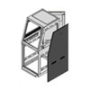 Show product details for SCQ-1427-1460BK Middle Atlantic Quiet-Cool Series Console Single Bay - 27 Inch Deep, 14 Rackspaces on Bottom, 14 Rackspaces on Top