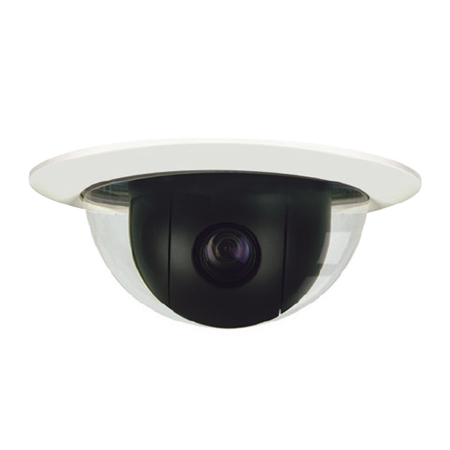 SD-Z-18N-FMH Nuvico 4.1~73.8mm 18X Optical Zoom 470TVL Outdoor Day/Night PTZ Analog Camera 24VAC - Flush Mount