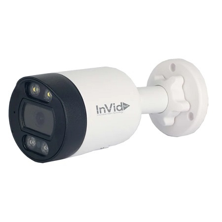 SEC-P5BXIR28NH-AIWL InVid Tech 2.8mm 20FPS @ 5MP Outdoor IR Day/Night DWDR Bullet IP Security Camera 12VDC/PoE