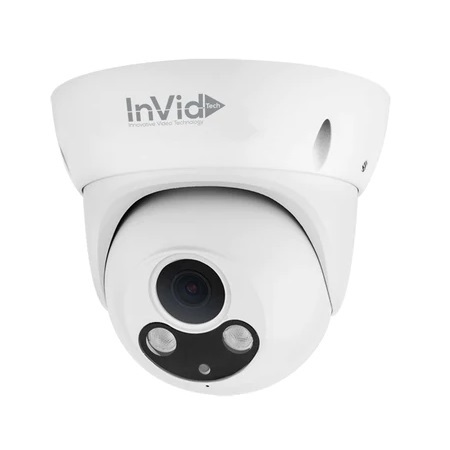 SEC-P5TXIR28NH-AIWL InVid Tech 2.8mm 20FPS @ 5MP Outdoor IR Day/Night DWDR Turret IP Security Camera 12VDC/PoE