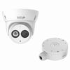 Show product details for SECA-P4TXIR28 InVid Tech Secure Series 2.8mm 30FPS @ 4MP Outdoor IR Day/Night WDR Turret IP Security Camera 12VDC/PoE Includes Junction Box