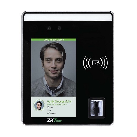 SF1005H ZKTeco USA SF Series Mounting Wall Horizontal Footprint