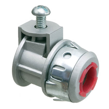 SG380AST-50 Arlington Industries 3/8" Saddle Grip Snap-Tite Connectors with Insulated Throat - Pack of 50