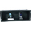 Show product details for SH-DMP-A Middle Atlantic Digital Media Player Shelf, Black Brushed Finish