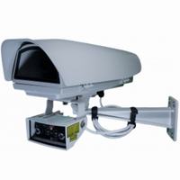 SHB-V-3200HPR Hanwha Vision Side-Opening Aluminum Camera Housing