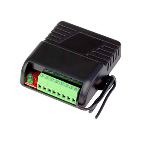 [DISCONTINUED] SK-910R2-4Q Seco-Larm Two-Channel 433.92MHz RF Receiver 11~24VAC/VDC