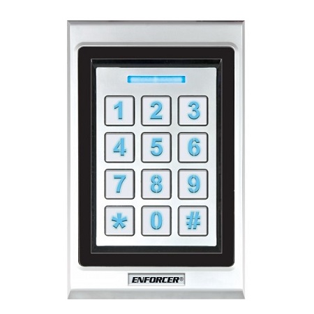 SK-B141-PQ Seco-Larm Bluetooth Access Controller – Single-Gang Keypad with Proximity Reader
