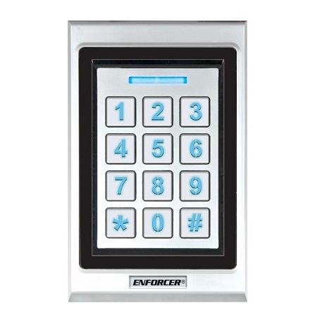 SK-B141-PQ Seco-Larm Bluetooth Access Controller  Single-Gang Keypad with Proximity Reader