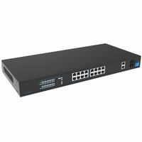 SKY-SW20g-001 Hanwha Vision Wisenet SKY 18 Port PoE+ Network Switch