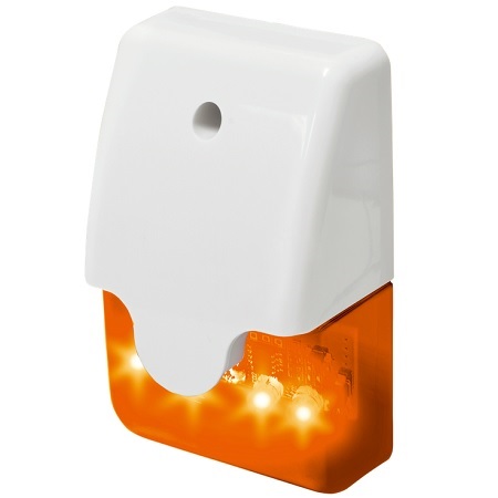 SL-1312-SA/A Seco-Larm 6-15 VDC Mini Strobe Siren - Amber Lens