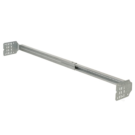 SL24-25 Arlington Industries Adjustable Sliderbar Fits between Studs, 15" to 24" wide - Pack of 25