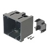 Show product details for SLB102-10 Arlington Industries Two Gang with Installation Screws - Pack of 10