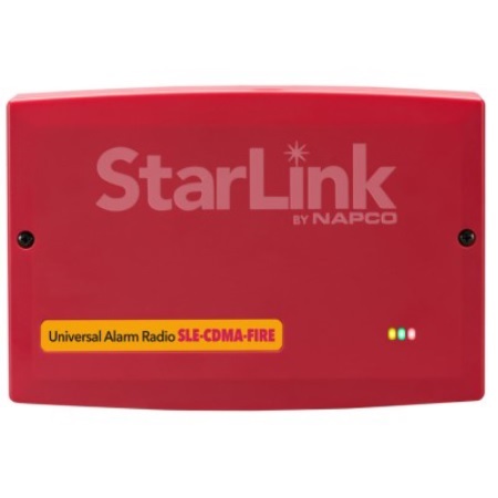 SLE-FNI-FIRE Napco Commercial FirstNet Dual Path Fire Alarm Communicator Plastic Enclosure - Red