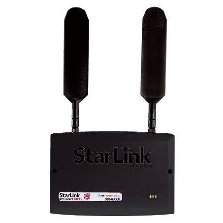 SLE-MAX2L Napco StarLink MAX2 5G LTE-M Multi Network Intrusion Alarm Communicator - Black Plastic Enclosure - Powered by Control Panel