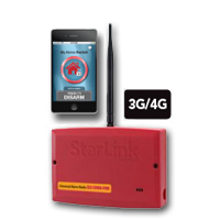 SLF-SVC-BU-VZ NAPCO Commercial Fire Service Plan with 24 Hour Check-in