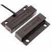 SM-204Q/BR-10 Seco-Larm Surface Mount N.C. Magnetic Contact w/ Flange and Pre-Wired Leads - Brown - Pack of 10