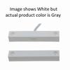 Show product details for SM-21WG-GY-10 Tane Alarm .63" Diameter NC Open Loop Surface Mount Commercial Type Water Resistant Magnetic Contact 2" Gap - Pack of 10 - Gray