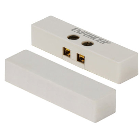 SM-4003-TQ/W-10 Seco-Larm Surface-Mount N.C. Magnetic Contact with Quick-Connect Terminal Block - 10 Pack