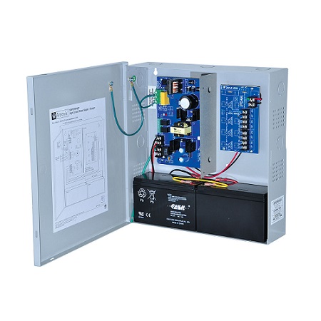 SMP3PMP4CB Altronix 4 Channel 2.5Amp 24VDC or 2.5Amp 12VDC Power Supply in UL Listed NEMA 1 Indoor 13