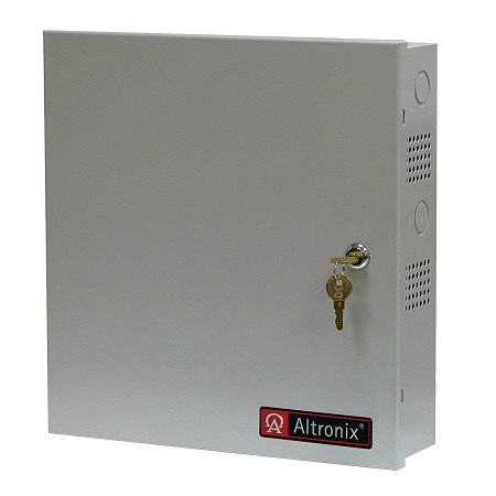 SMP3PMP8 Altronix 8 Channel 2.5Amp 24VDC or 2.5Amp 12VDC Power Supply in UL Listed NEMA 1 Indoor 13