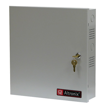 SMP3PMP8CB Altronix 8 Channel 2.5Amp 24VDC or 2.5Amp 12VDC Power Supply in UL Listed NEMA 1 Indoor 13