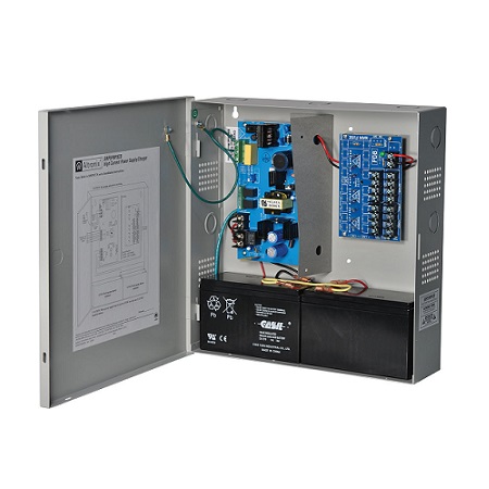 SMP5PMP8CB Altronix 8 Channel 4Amp 24VDC or 4Amp 12VDC Power Supply in UL Listed NEMA 1 Indoor 13