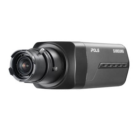 [DISCONTINUED] SNB-7002 Hanwha Techwin 3MP 10FPS @ 1080p Indoor Day/Night WDR Box IP Security Camera 12VDC/PoE