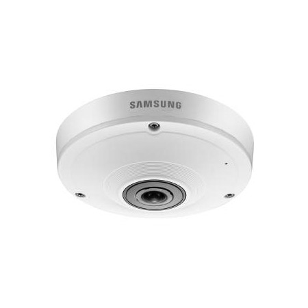 [DISCONTINUED] SNF-8010 Hanwha Techwin 1.14mm 20FPS @ 2560 x 2048 Indoor Day/Night Fisheye Panoramic IP Security Camera 12VDC/PoE