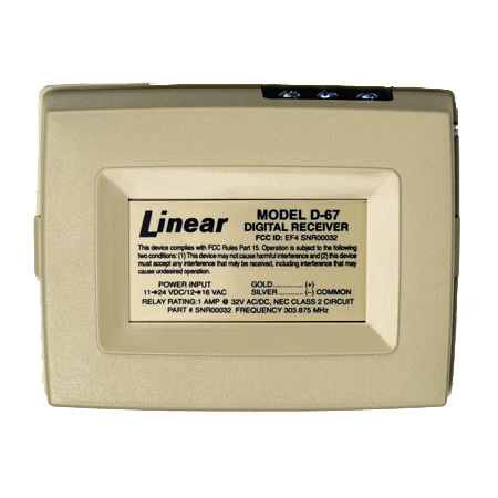 Linear SD Format Standard Digital Wireless