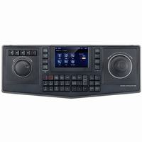 SPC-7000 Hanwha Vision IP System Keyboard Controller Touch Screen TFT LCD Interchangeable 3D Joystick & Jog Shuttle for Left or Right Handed Users
