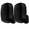 Show product details for SPIN-SPEAKERS-B Juke Audio 5" 80W Outdoor Wall-mountable Speakers - Black - Pair of Speakers
