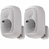 Show product details for SPIN-SPEAKERS-W Juke Audio 5" 80W Outdoor Wall-mountable Speakers - White - Pair of Speakers