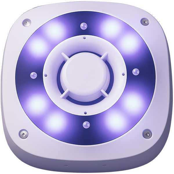 SPIPSTROBE Speco Technologies IP Strobe Speaker with 2 Way Audio and RGB Deterrent Lights