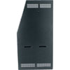 Show product details for SPN-1427-1460BK Middle Atlantic Convective Series 60 Degree Sloped Console Side Panels, Pair - Black