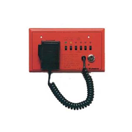 SPRM Cooper Wheelock SP40S REMOTE BLK MICROPHONE,RED PLATE